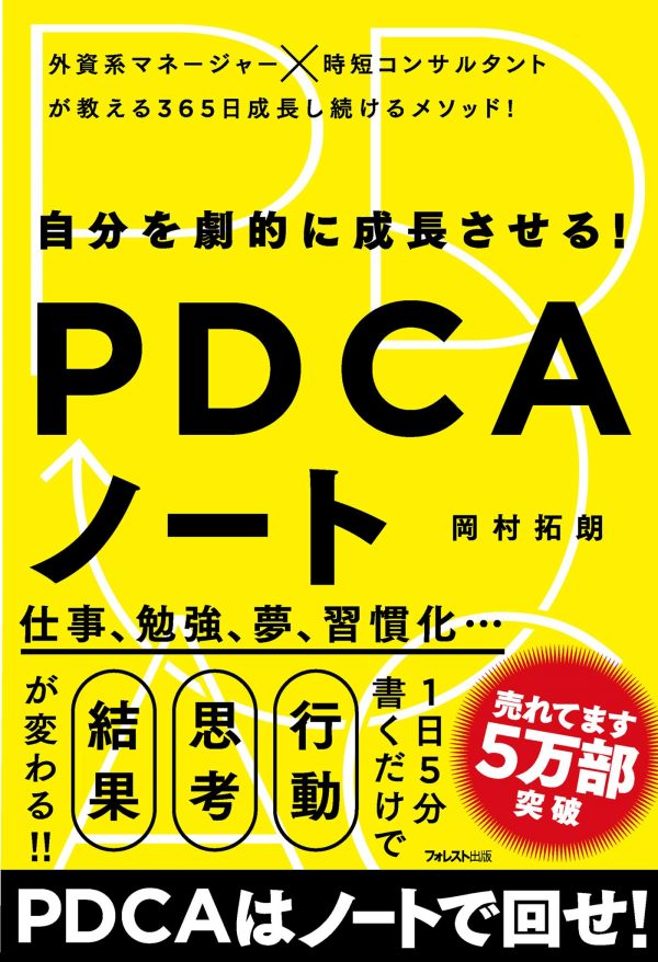 【10刷決定!】自分を劇的に成長させる! PDCAノート【読者特典あり!】